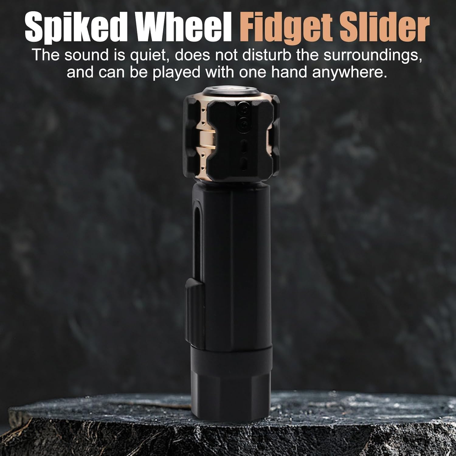 Fidget Slider Metall, Fidget Toys Erwachsene für Autismus ADHS | Anti Stress Push Slider, Metall Magnetisch Gadget, Ein klares Geräusch, Office Stress Relief für Freund und Familie