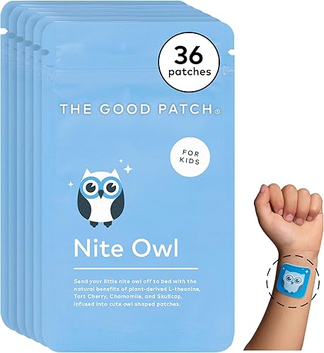 Miniatura 11 de The Good Patch Nite Nite - Parche para dormir con cáñamo y melatonina, liberación sostenida, parche natural, bienestar portátil alimentado por