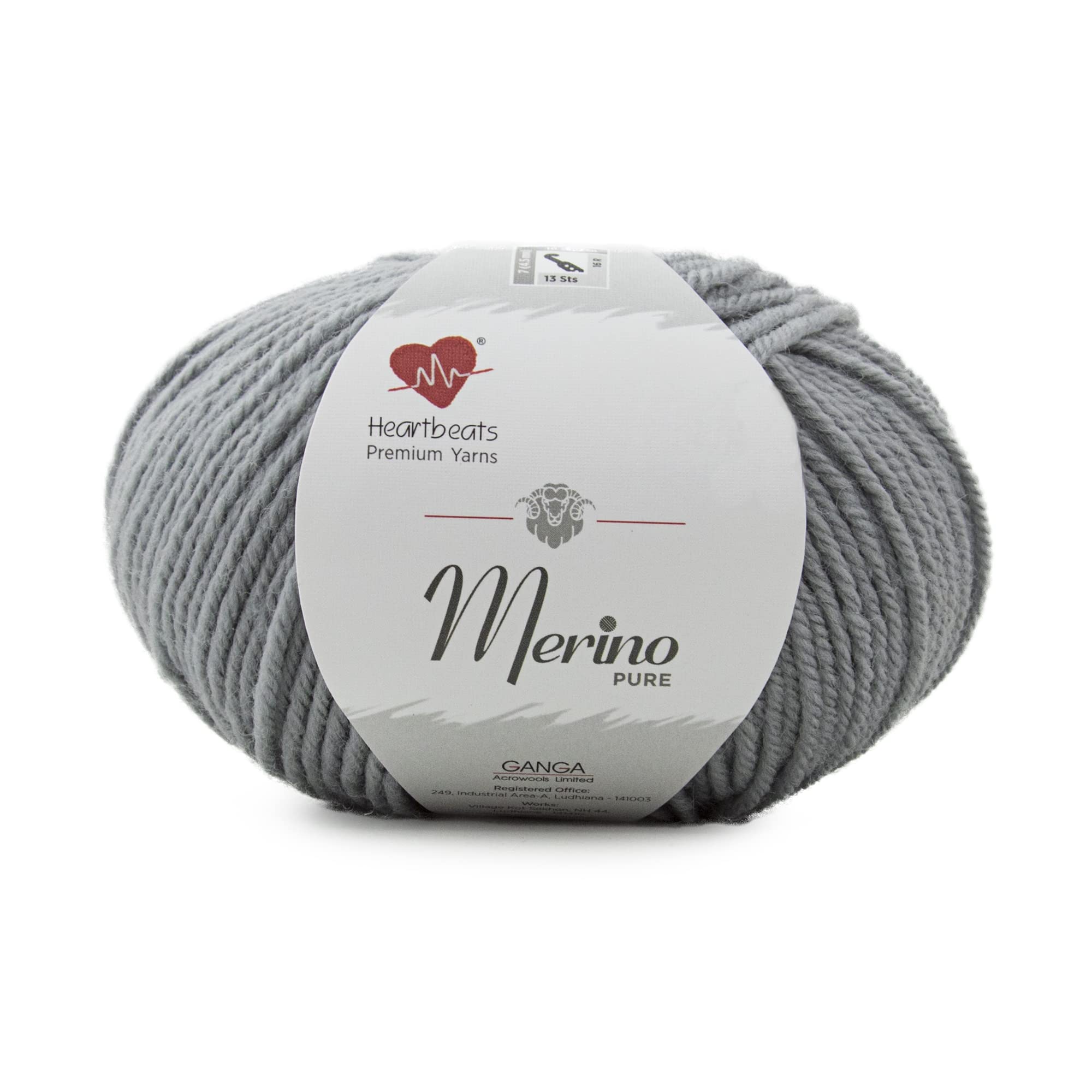 Heartbeats Merino Yarn - Rust - 2 Balls -11