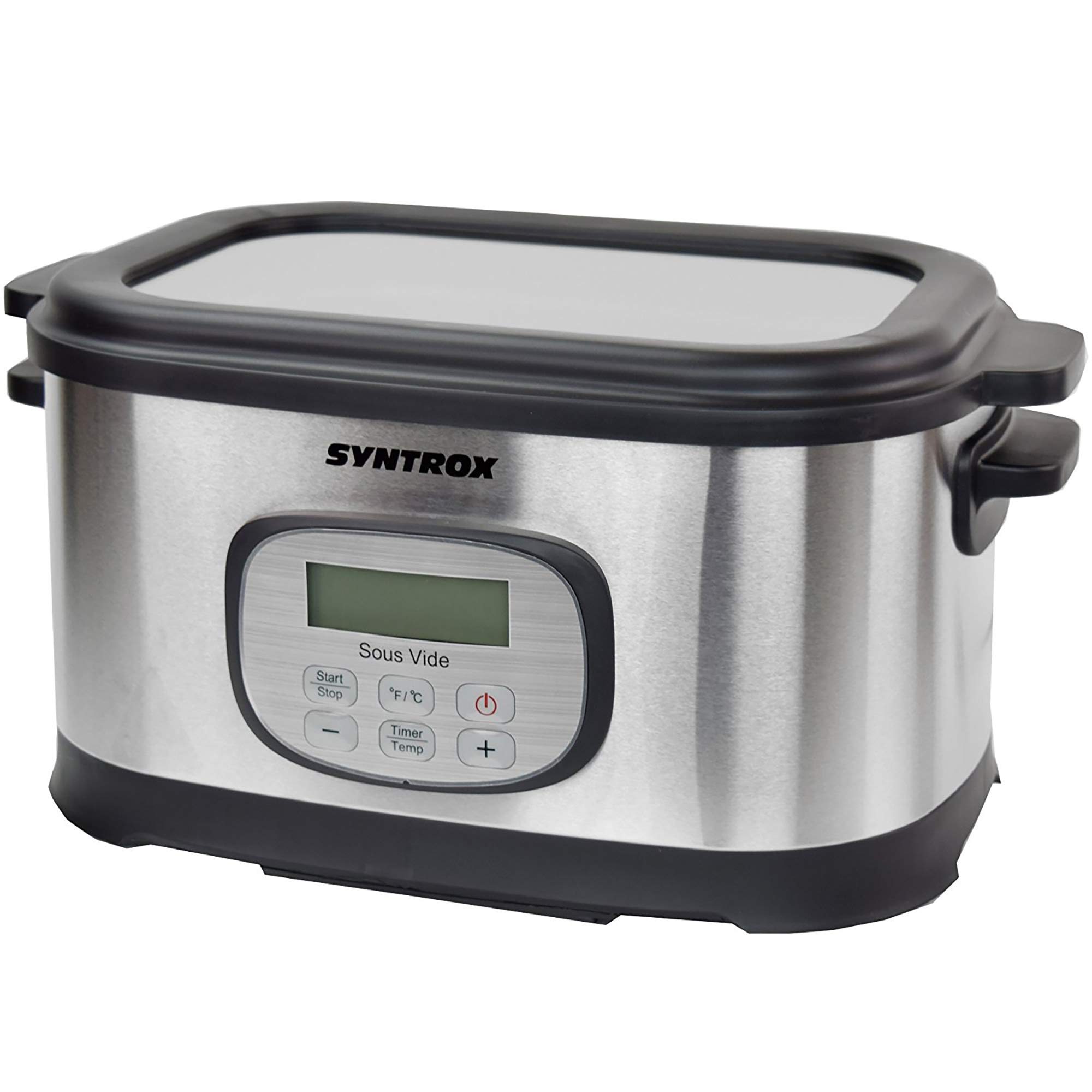 Syntrox Germany Sous Vide Kocher Multikocher, Vakuumgarer, Slow Cooker Langsamgarer, Schongarer der Premiumklasse