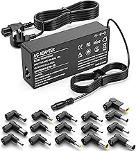 FUDCOCWN 90W Universal Laptop Charger UK AC Power Adapter Compatible with HP Dell Lenovo Acer ASUS Sony Notebook Ultrabook 19.5V Supply Cord with 16 tips
