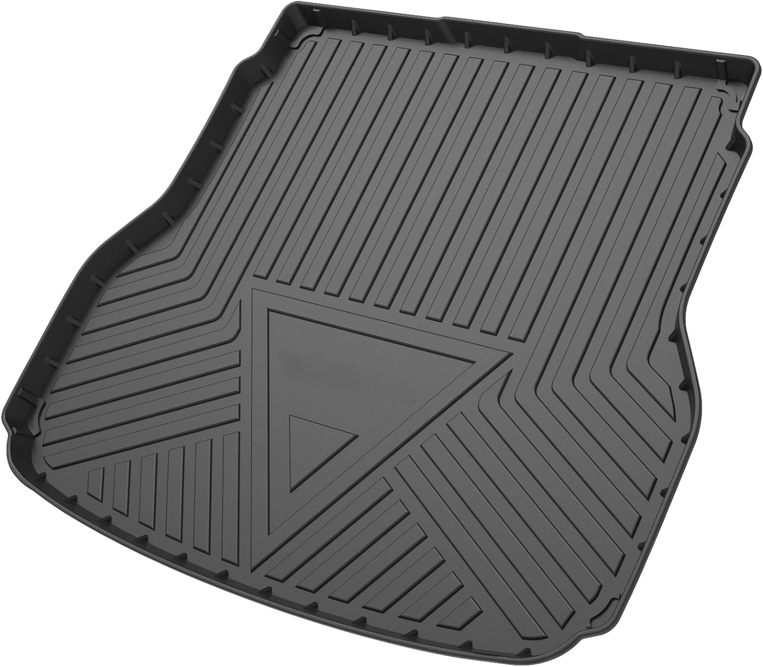 Auto Tappetini per Bagagliaio in Gomma per Maserati Levante 2016-2021,Tappetini Tappeto Impermeabile AntiGraffio Baule Protezione Tappeto Accessori