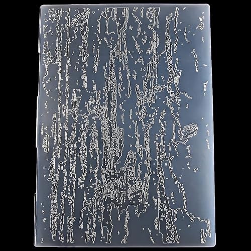 Carpetas de grabación en relieve de plástico de fondo de manchas de agua de tamaño A4 para hacer tarjetas, álbumes de recortes y otras manualidades