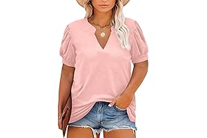 Women's Plus Size Pink Tops: Effortless Style and Comfort