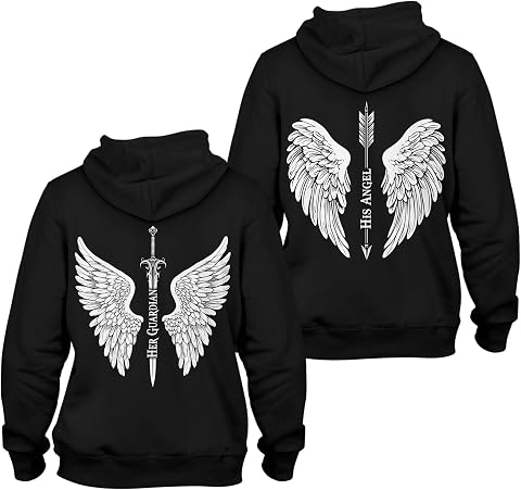 Matching Couple Hoodies - Funny Sweatshirt for Boyfriend and Girlfriend, Valenti