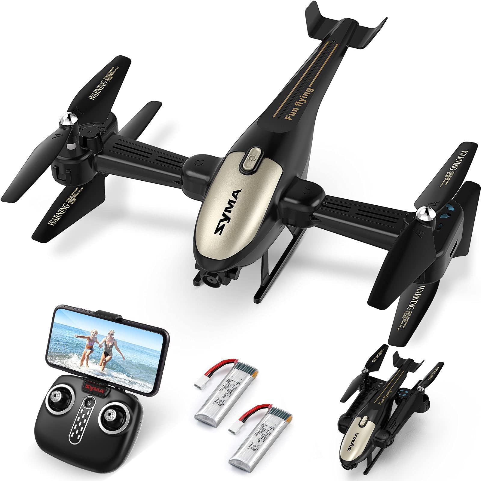 SYMA X700W Helicopter Drone with 1080P HD FPV Camera for Kids and Adults