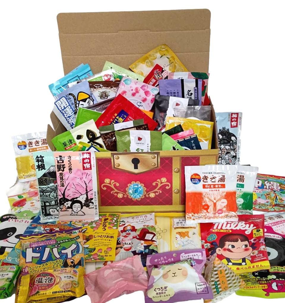 お菓子&amp;入浴剤セット Amazon | 入浴剤 バラエティ 24個 ギフトセット ギフト箱入 お祝い
