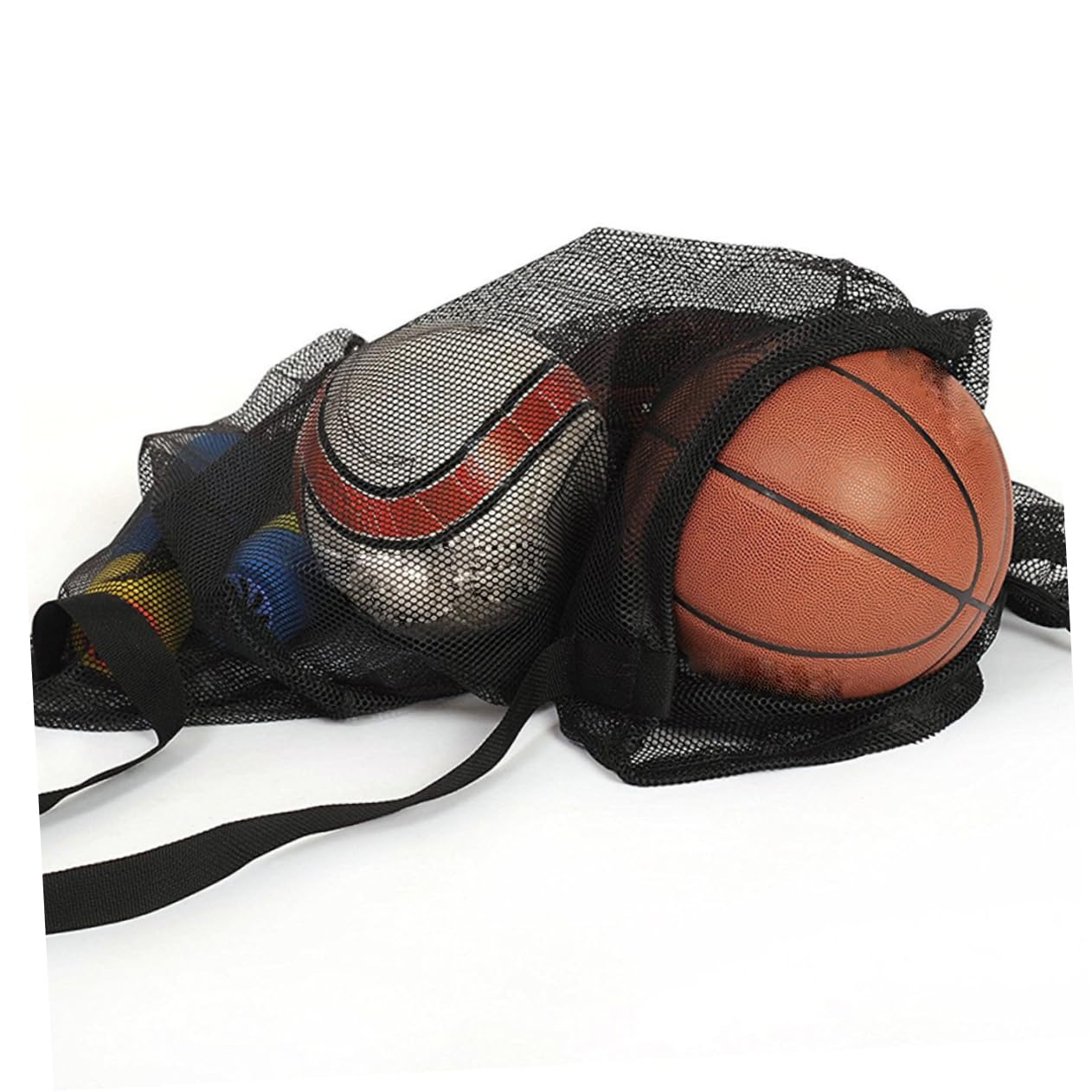 Toddmomy Bolsa de Malla para Deportivas Gym Bag Bolsas de Deporte Bolsa de Deporte de Malla Bolsa de Filtro de de Estanque Bolsas de Bolas de Malla Bolsa de Pelota
