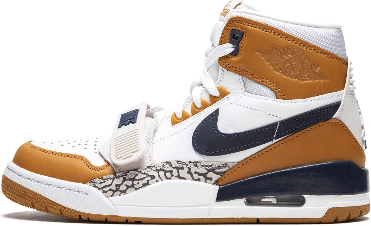 White/Midnight Navy/Ginger