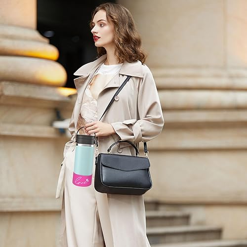 Miniatura 5 de GENLEAS - Funda protectora de silicona para botas de 12 a 40 onzas para vaso Stanley, Hydro Flask, Owala, Yeti, Simple Modern, accesorios de vaso