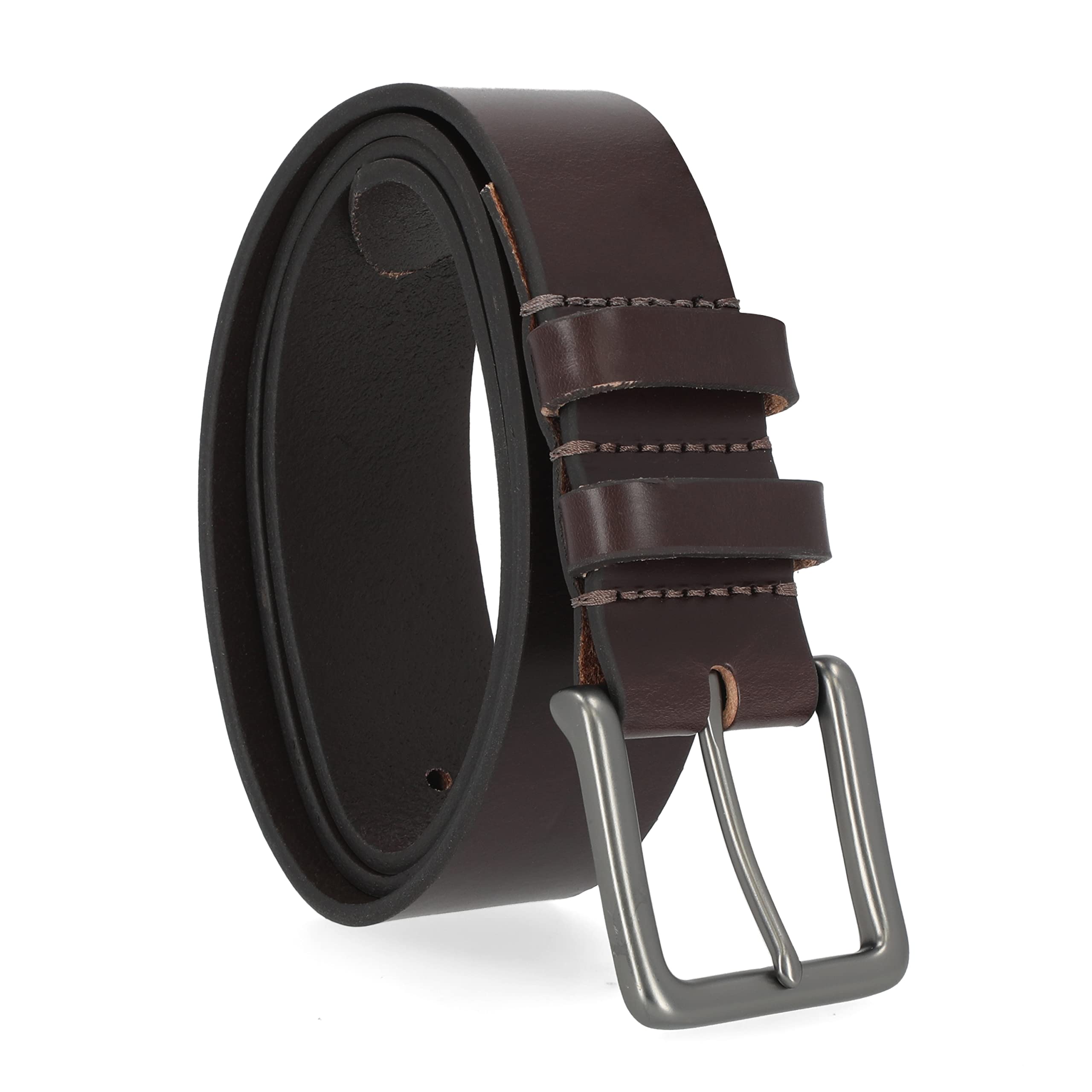 Black Oak Colonial Belt Company Men's Made in The USA Casual Leather Jean Belt