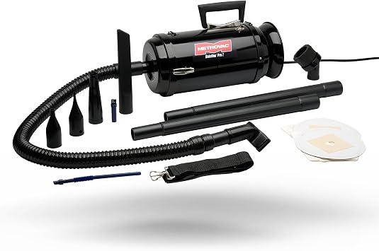 METROVAC DataVac Pro Series 2 MDV-2BA, 780W Handheld Vacuum/Blower with Variable Speed Control Ideal for Car Detailing