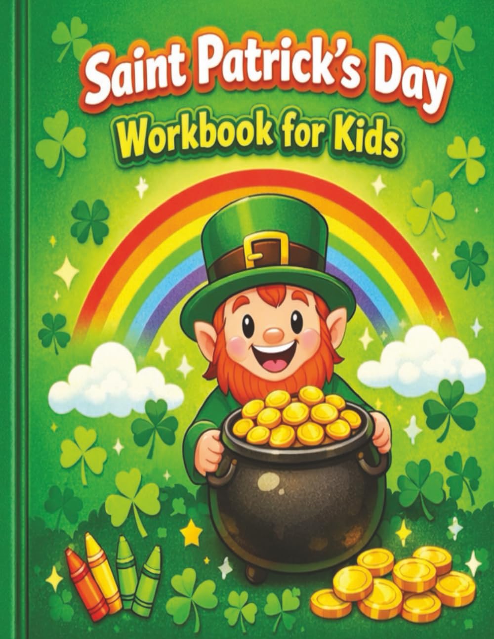 Saint Patrick’s Day Workbook for Kids: Fun Mazes, Tracing, Math, Coloring & Learning Activities for Early Learners Ages 3–6