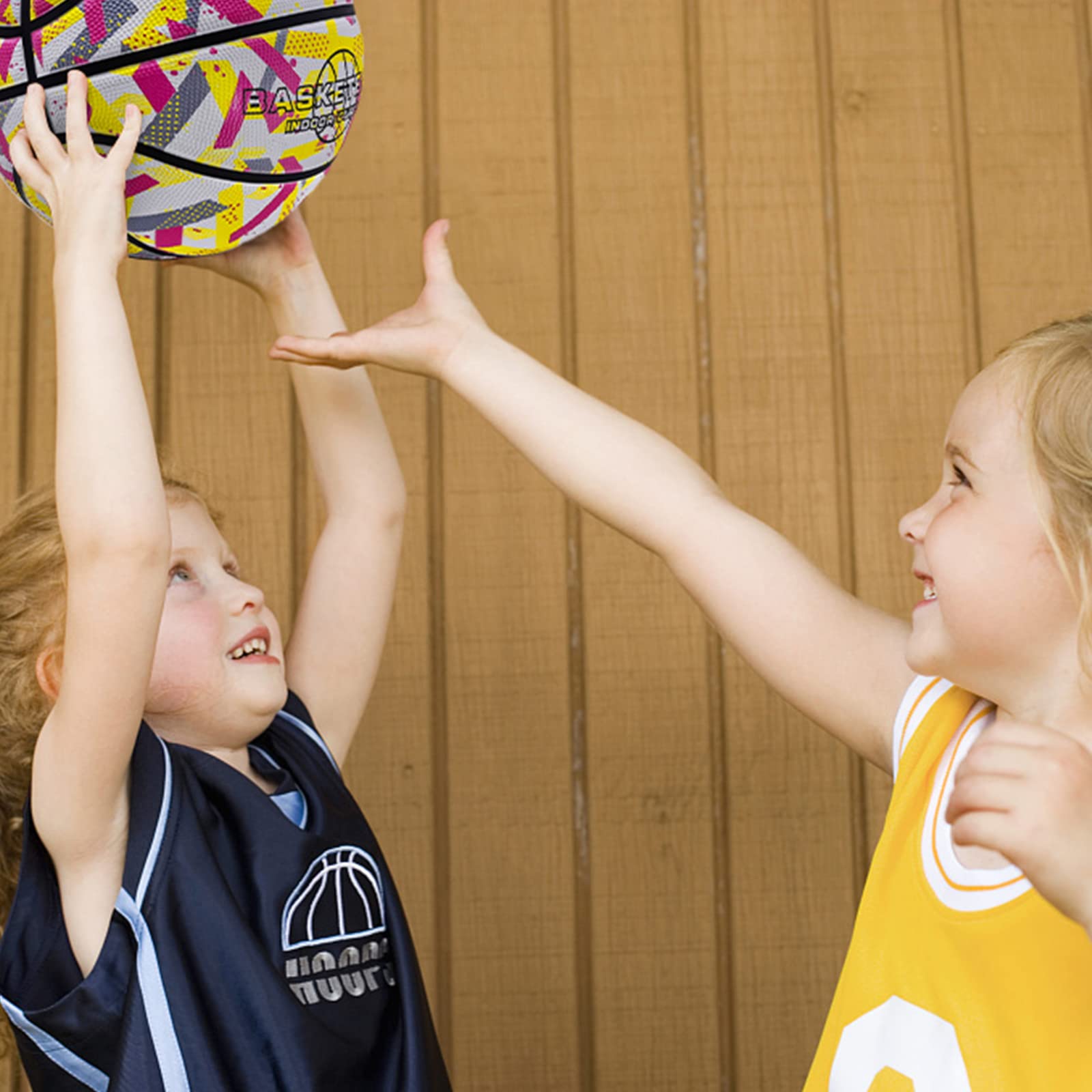 Balón de baloncesto para niños, tamaño 3, tamaño 5, tamaño 7, baloncesto al aire libre en interiores y callejeros, entrenamiento de arena, adultos, principiantes, pelotas de baloncesto