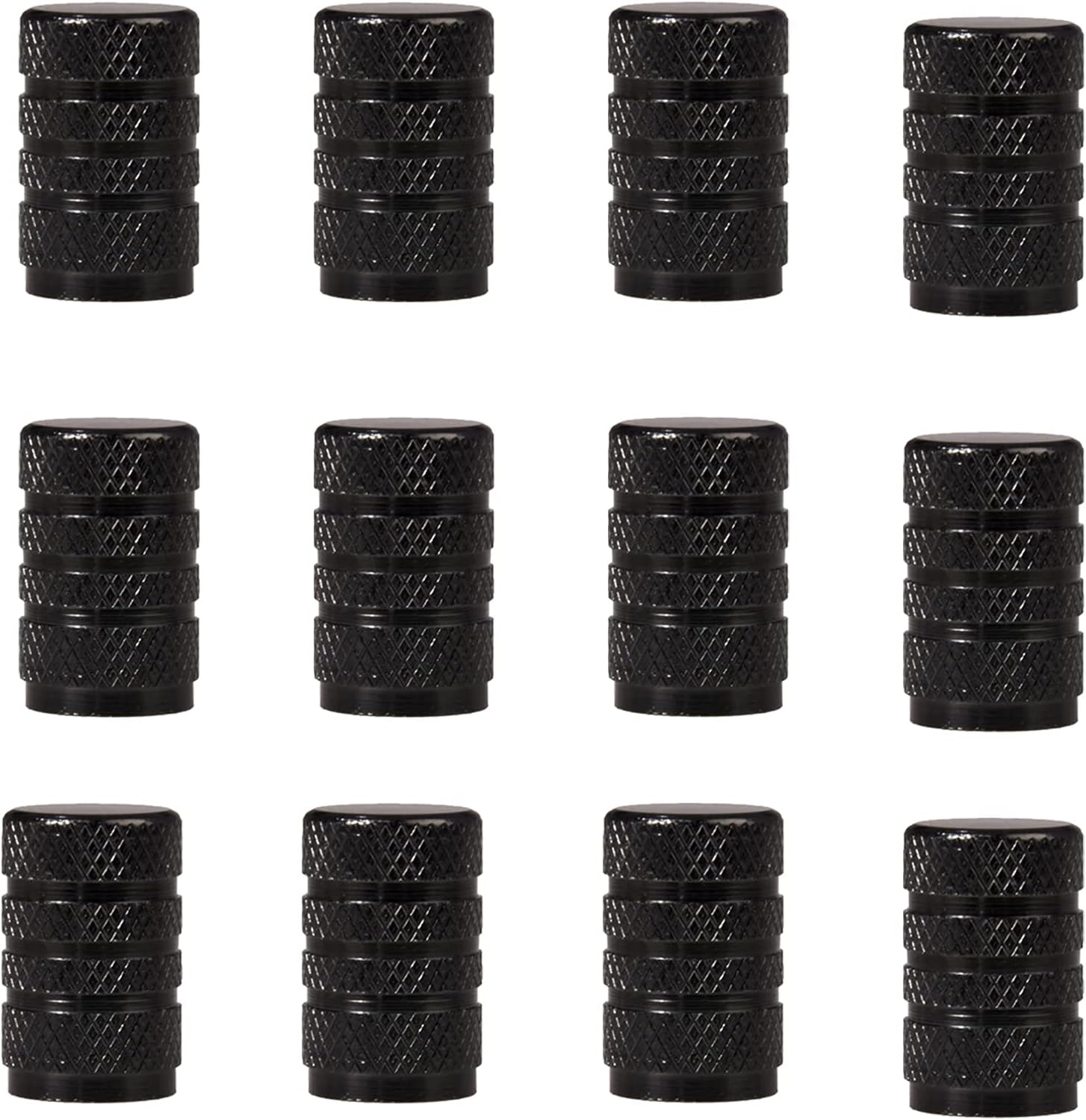 4 Stück Ventilkappen Für Dodge Challenger 2009-2019 - Schwarz Reifenventil Abdeckungen