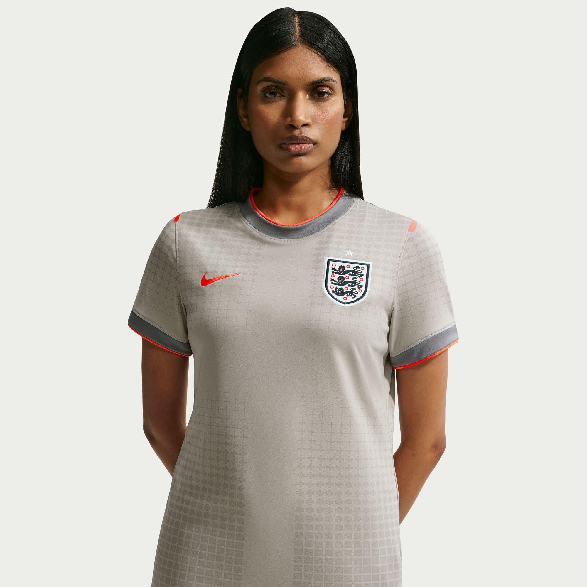 NIKE Koszulka piłkarska z krótkim rękawem Kobiety England Nike Dri-fit Pre-match Fußball-kurzarmshirt (Damen)