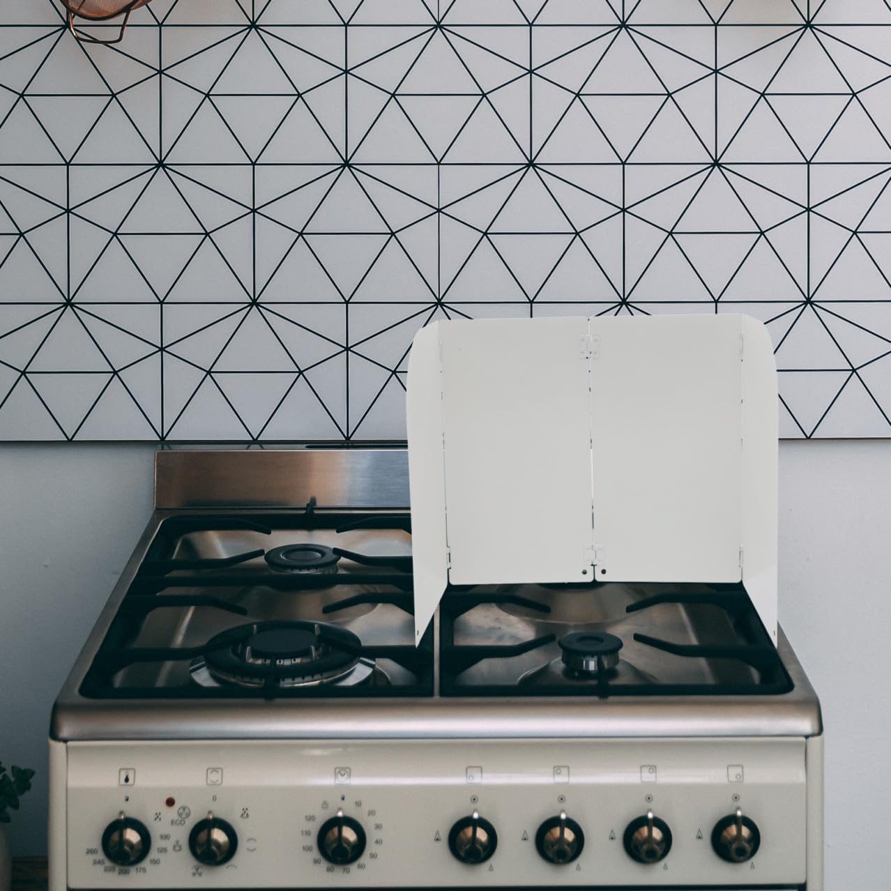 IMIKEYA Stove Screen Oil Baffle Grease Screens for Fry Pans Stove Wall Protector