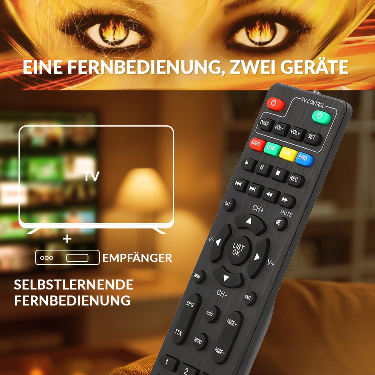 COMAG HD 45 digitaler HD SAT Receiver PVR DVB-S2 HDMI 1080p Full HD schwarz