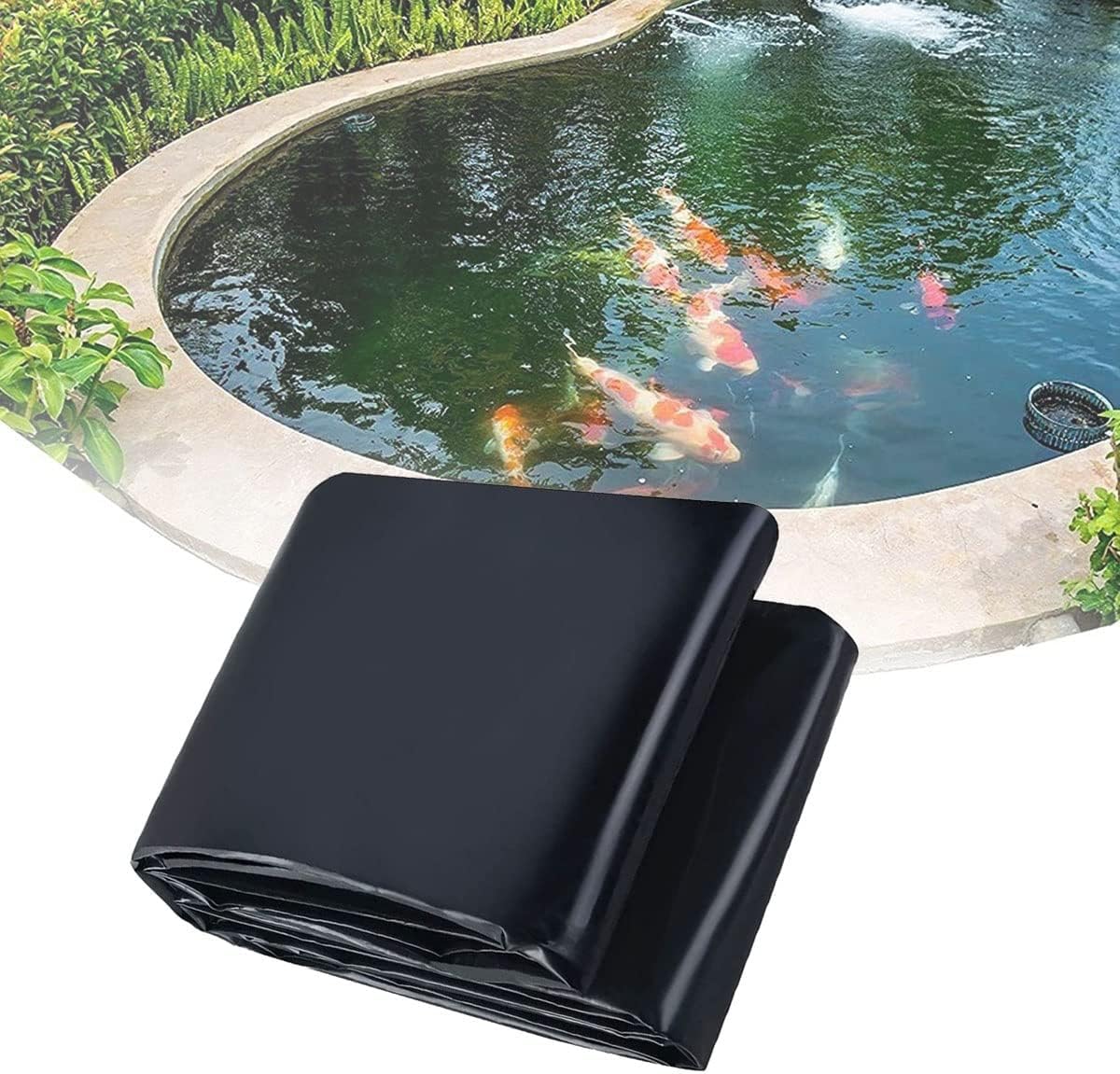 Mil EPDM Gardens Pond Liner Elastyczna/bezpieczna dla ryb membrana do basenu z wodospadem i wody Cechy trwałe i lekkie, różne 20 x 25 cm