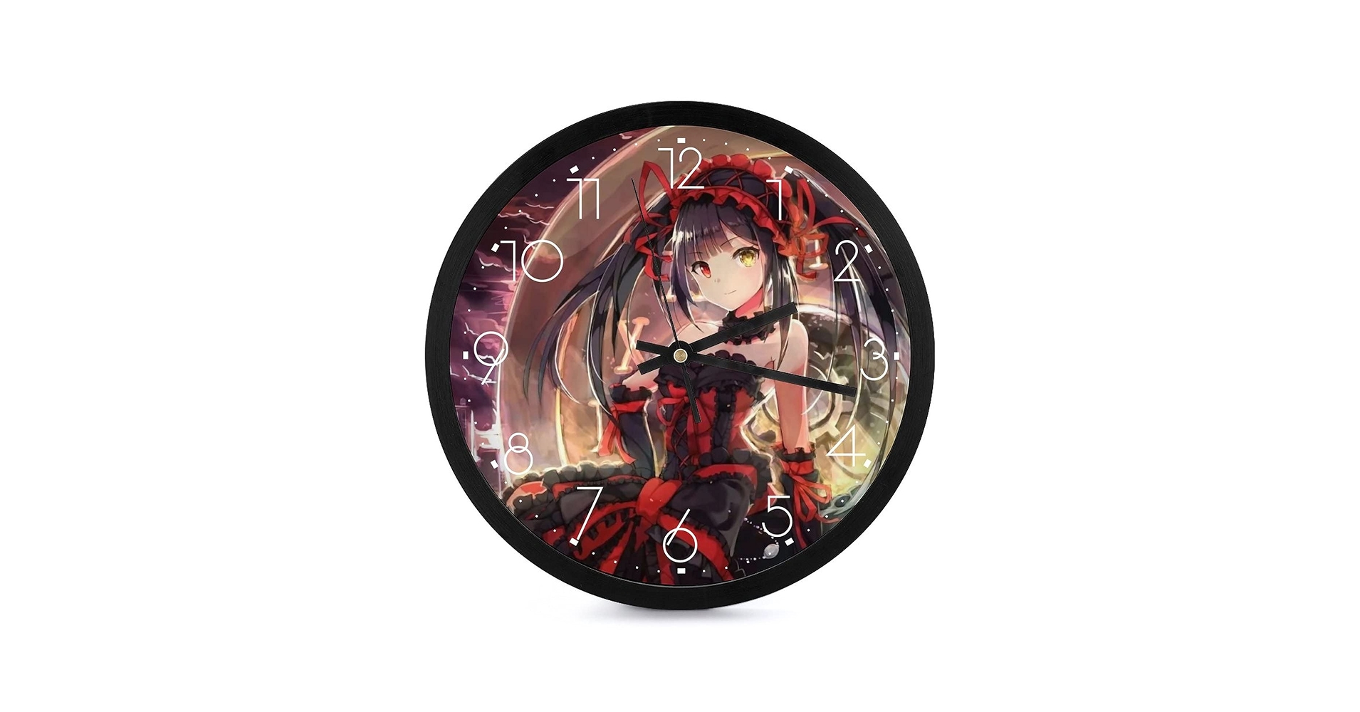 Amazon.co.jp: 壁掛け時計 時計 二次元人物キャラクター 時崎 狂