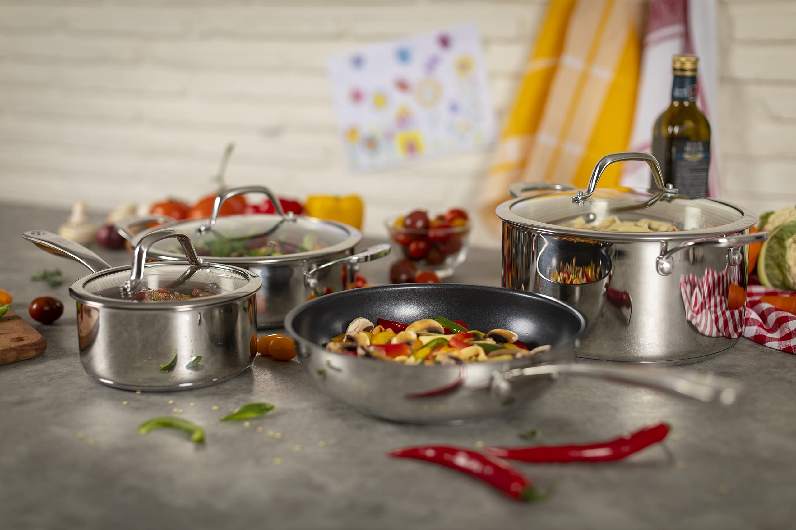 KUHN RIKON Allround Wok con recubierto, 24 cm