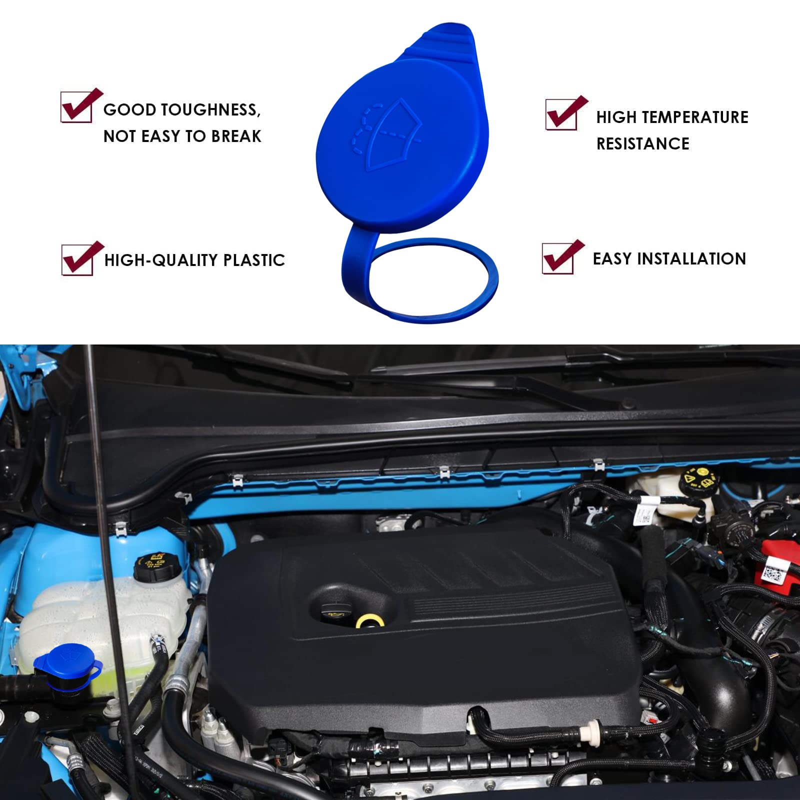 Tapa De Plástico Para Depósito De Lavadora Para Ford Focus E