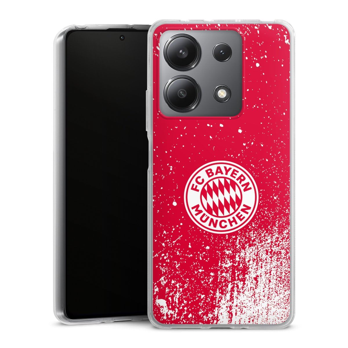 Cover Xiaomi Redmi Note 13 4G trasparente ed ecologica - Muvit For Change - Italiano