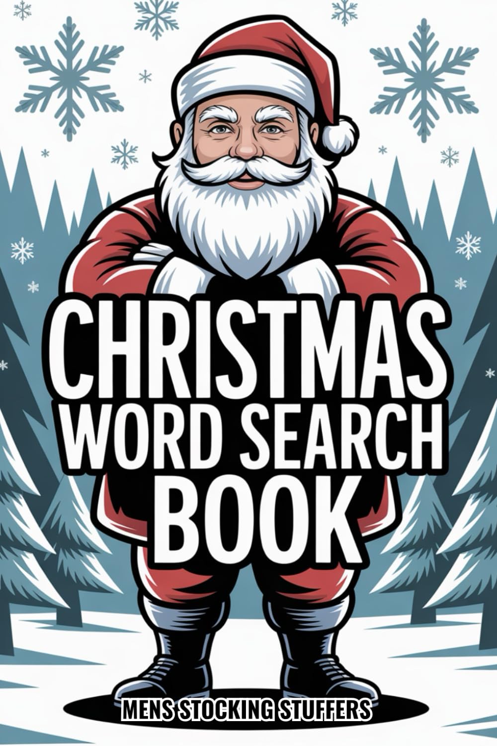 Mens Stocking Stuffers: Christmas Word Search Book 2025: 120 Puzzles with Answers