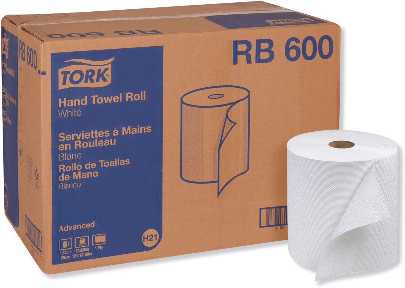 Tork Hardwound Roll Towel TRKRB600 12/pk