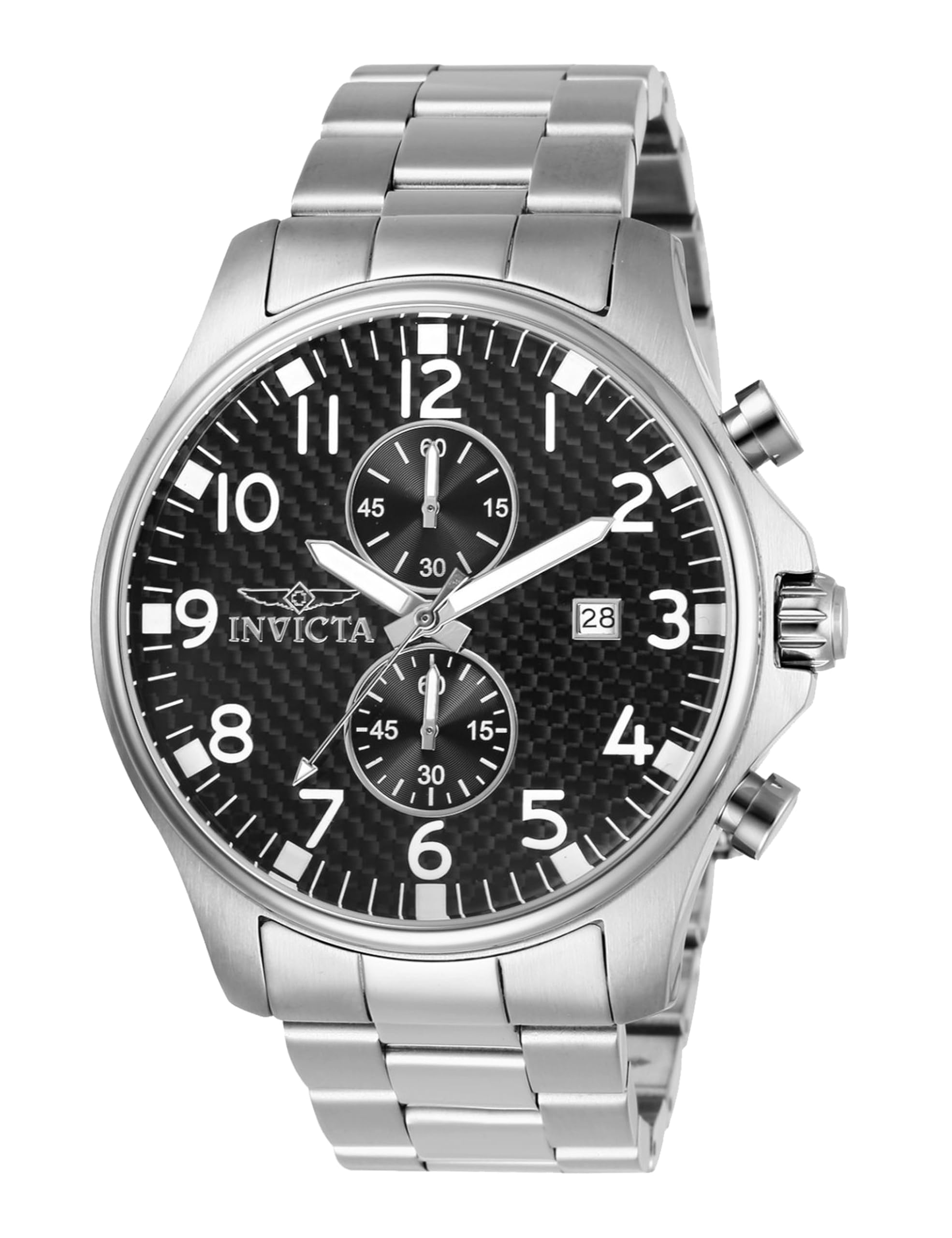 Invicta Specialty Edelstahl Herren Quarzuhrwerk - 48mm