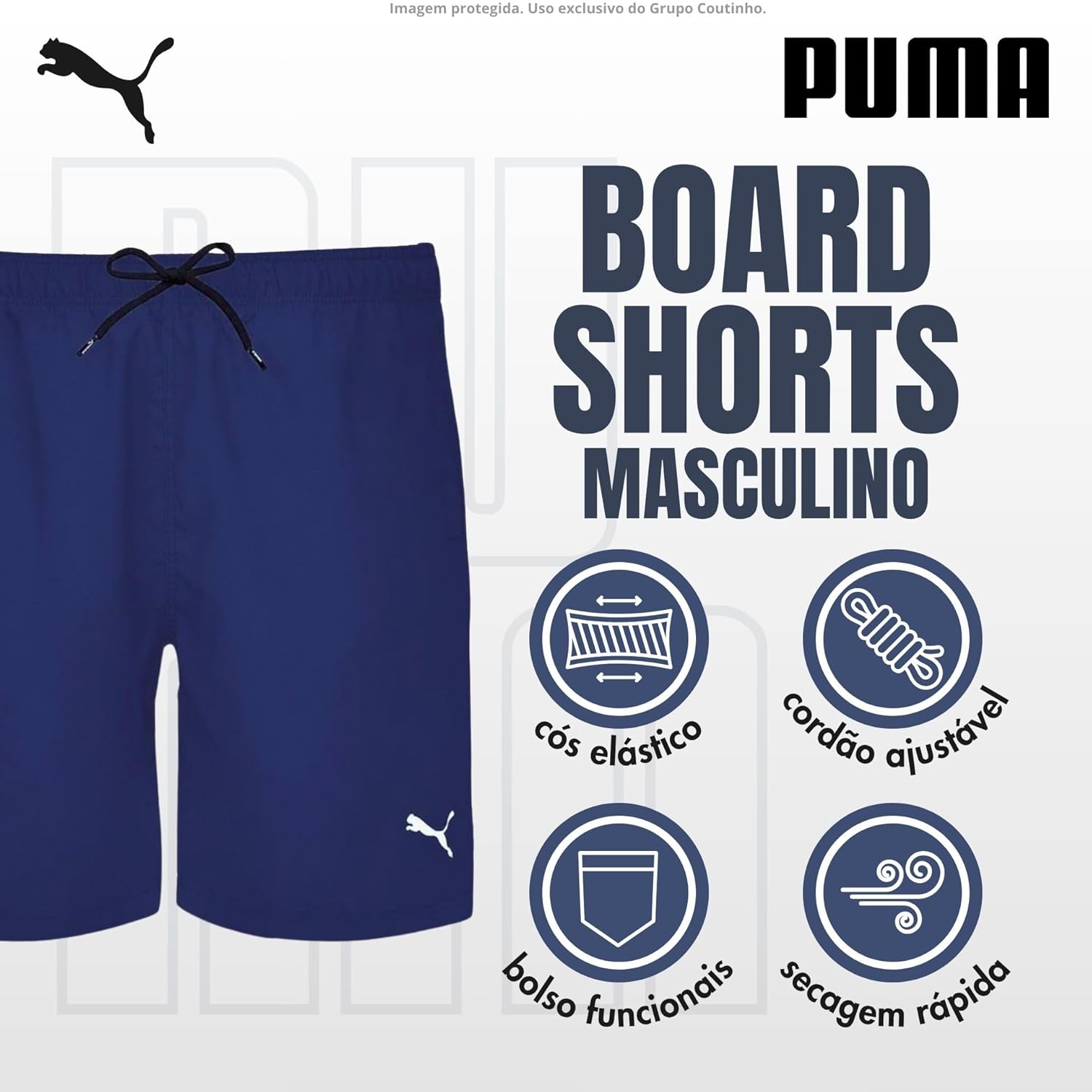Bermuda Dry Fit Board Short Puma Praia Academia Com Bolso Masculina em promoção! Veja a oferta e mais achadinhos de Shorts & Bermudas 2 Hoje é o melhor dia para comprar Bermuda Dry Fit Board Short Puma Praia Academia Com Bolso Masculina com aquele preço maroto! Promoção! Aproveite a oferta! 2