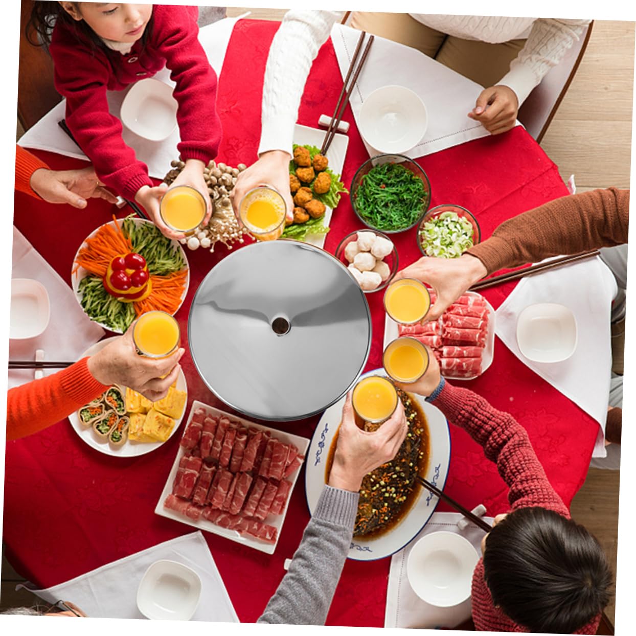 Anillo Difusora Cocina Acero para Inoxidable de en de Hundimiento Eléctrica de Inducción, Placa de Calor Práctica Versátil y para Estufa Casa