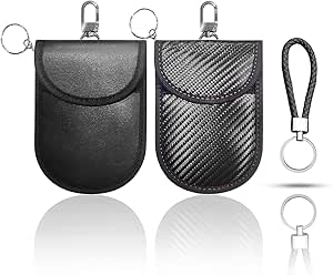 CHIAVE SEGNALE SCHERMATURA Blocco RFID Borsa Faraday-Cage Signal - Foto 11