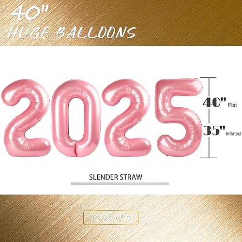 Vista 198 de Globo número 2 de 40 pulgadas, para decoración de cumpleaños y graduaciones, para niños y niñas (color verde claro)