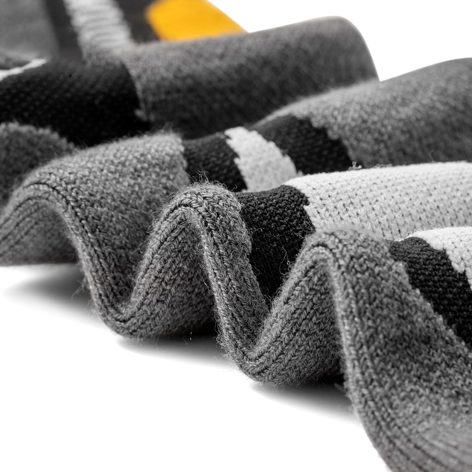 Calzini da Sci in Lana Merino per Uomo e Donna Spessa Calze Termiche Traspiranti Compressione al Ginocchio Assorbimento umidità Calzini Invernali Adatto per Escursionismo,Sci,Ciclismo