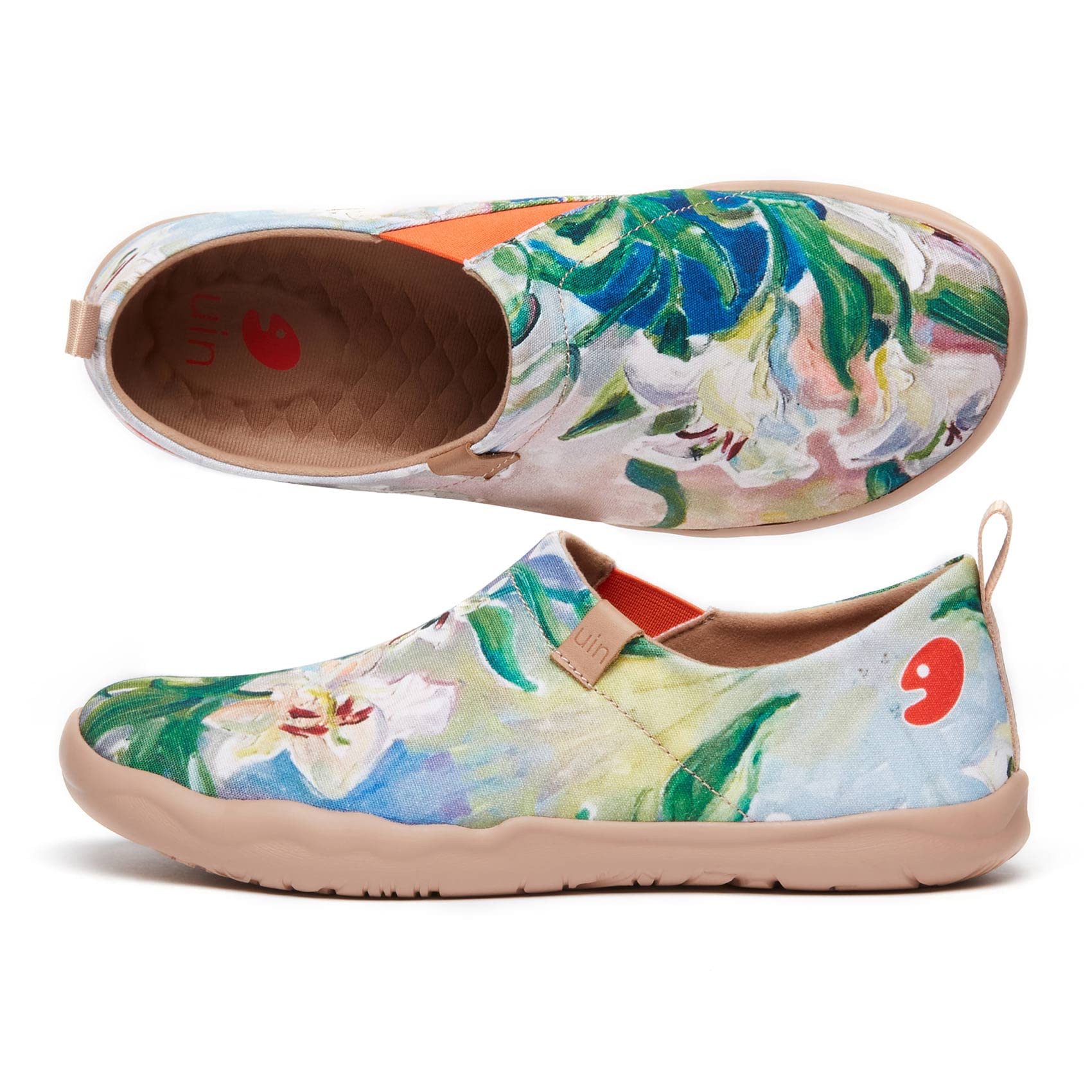 UIN Sneaker Damen Slip On Leichtgewicht Lässiger Komfort Reiseschuhe Toledo 1 - Damen Schuhe Turnschuhe - Shoes for Women