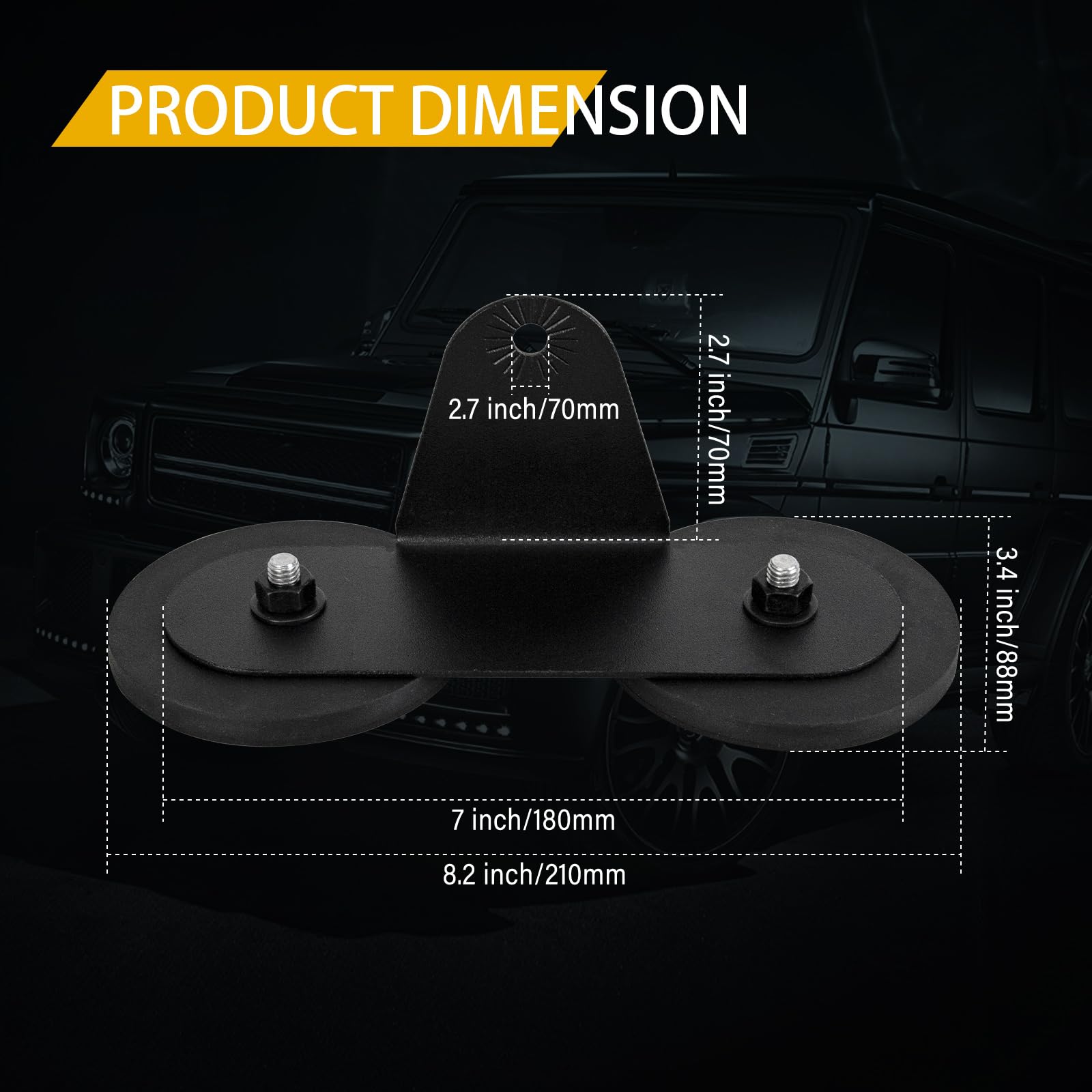 Willpower Listwa LED z uchwytem magnetycznym i okablowaniem 32 cale 405 W kombinacja punktowa i rampy powodziowej LED do 4x4 samochodów ciężarowych ciągników SUV ATV 4x4