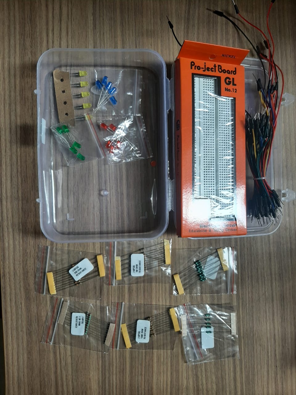 REES52 Basic Starter Kit, Values Resistor Kit Assortment 4 in 1 ...