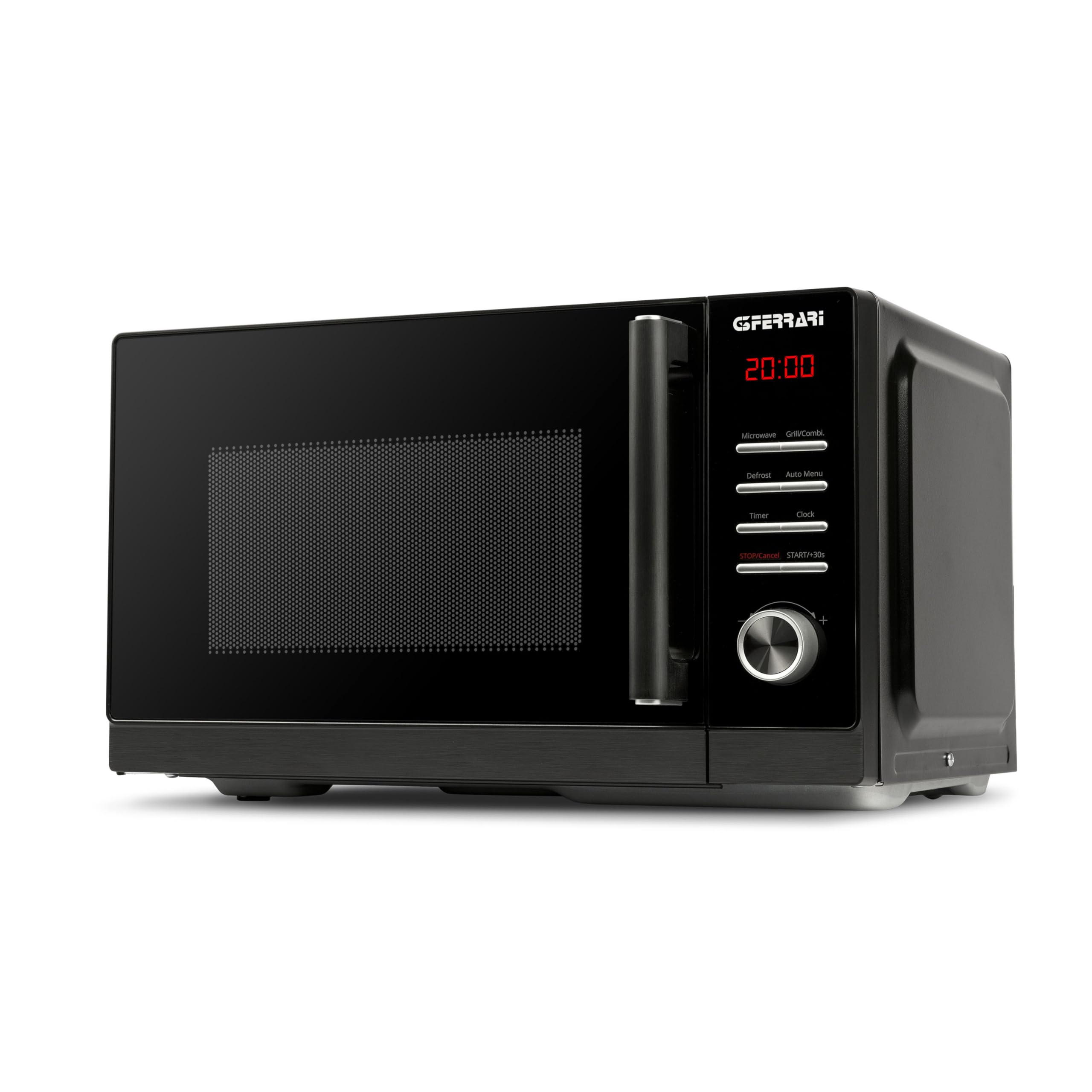 G3 Ferrari G10183 "SaporMio 25L" Forno Microonde Combinato, 800 W, Grill 1000 W, Display LED, Timer, Nero