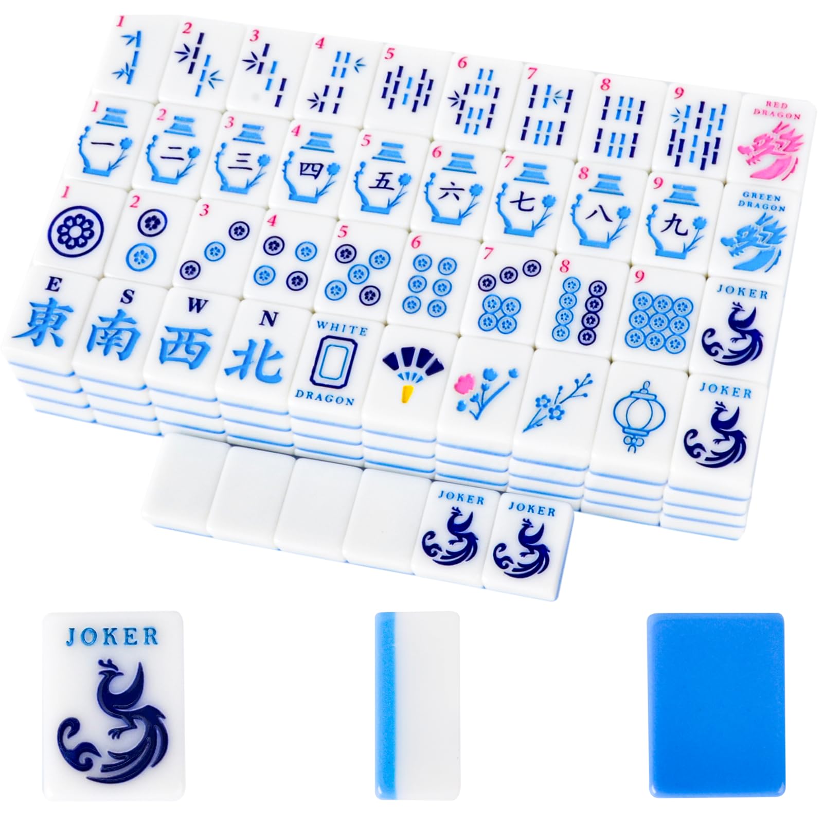 Photo 1 of kemomu American Mahjong Tile Set