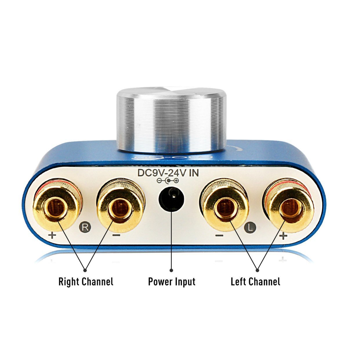 DollaTek TPA3110 30W * 2 Dos canales mini estéreo de audio inalámbrico Bluetooth Amplificador de Señal Digital Power Amp para Tablet PC Portátiles Smartphone ect - Azul