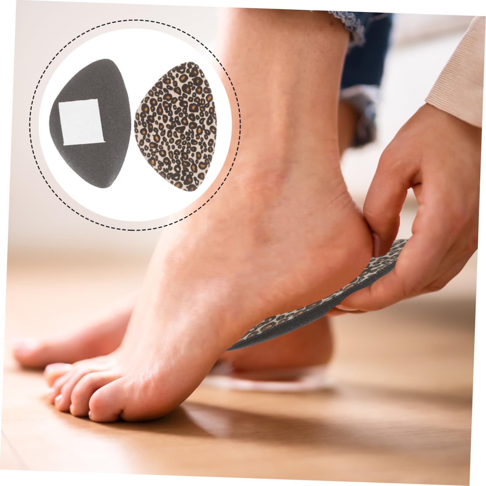 FRCOLOR 1 Pair Foot Support Pad Metatarsal Forefoot Pads Metatarsal Cushions Forefoot Sleeve Forefoot Support Half Foot Pads Ladies Pumps Heel Barber Pad Girl Child Polyurethane Sponge