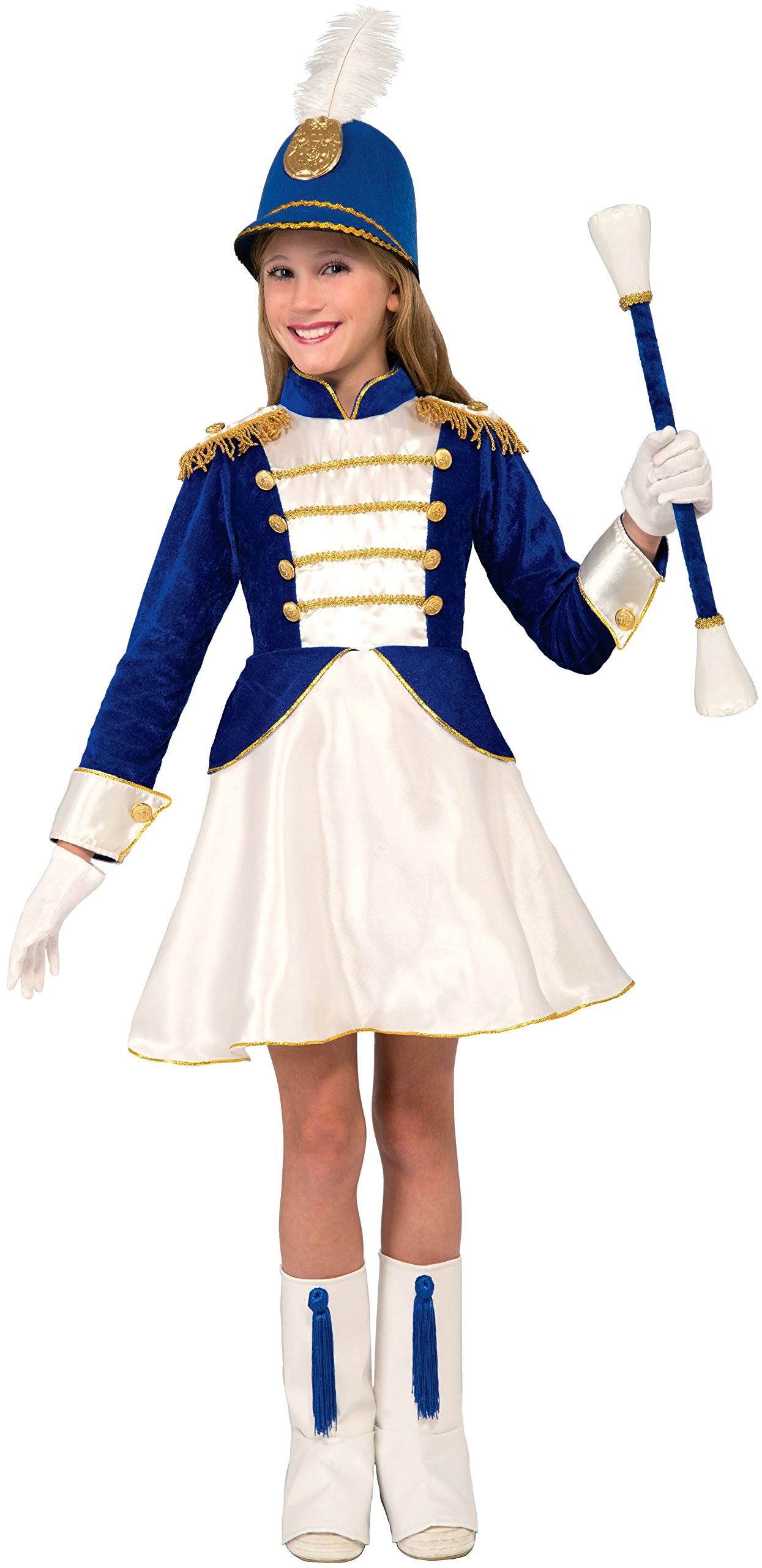 dress for majorette Forum Novelties Drum Costume, Large Toys YGroup_1L78700 Recommended Size Length Chest Are short dresses formal? Style:Silver