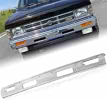 d21 フロントバンパー Amazon.co.jp: CarPartsDepot フロントクロムバンパーフェイス