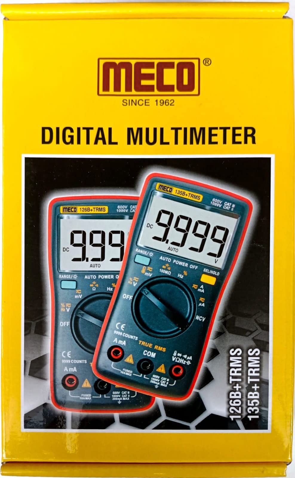 MECO Digital 108B+ Trms Battery Powered Multimeter Pocket Size