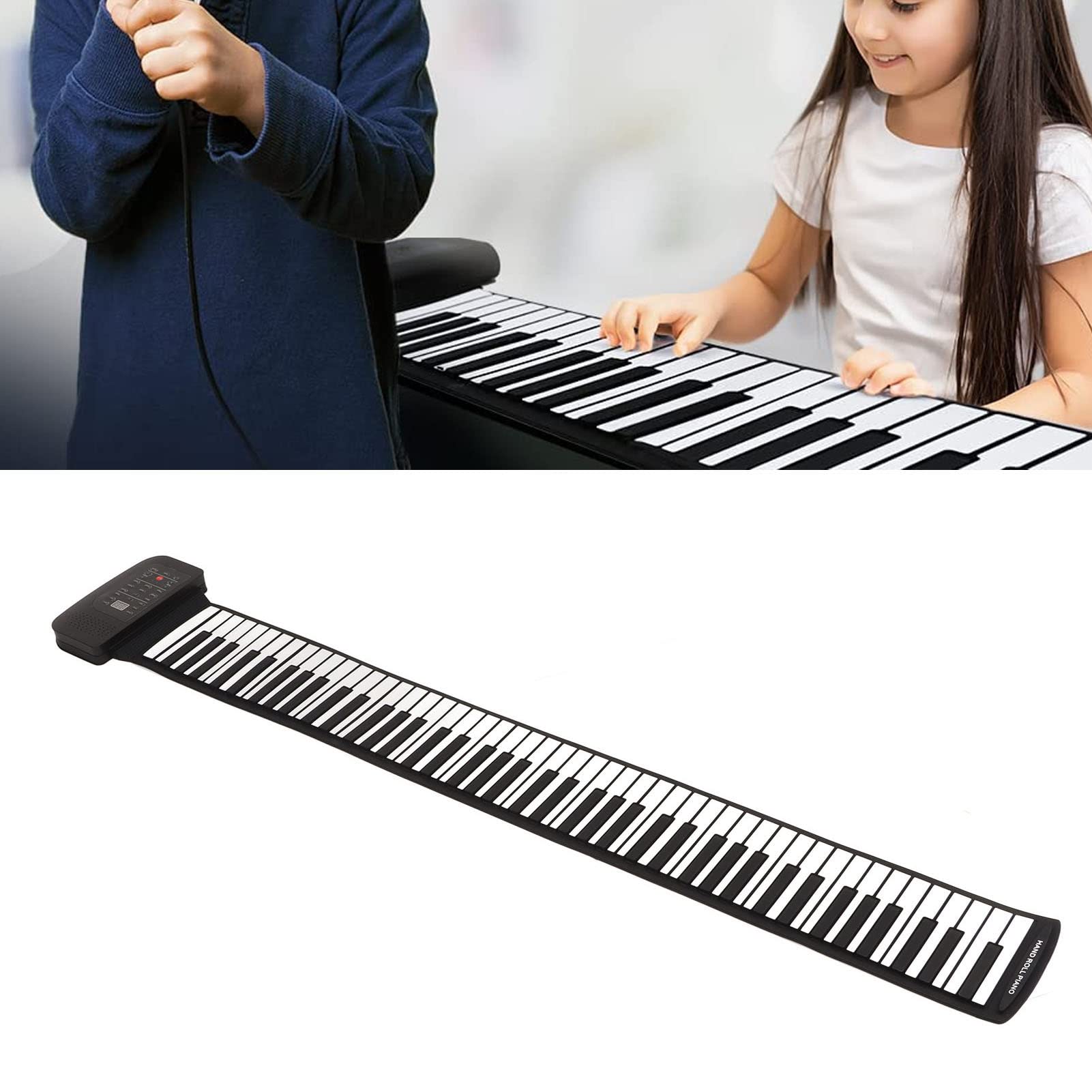 Roll-up Klavier 88 Tasten - Tragbar & Wasserdicht Mit Fußpedal