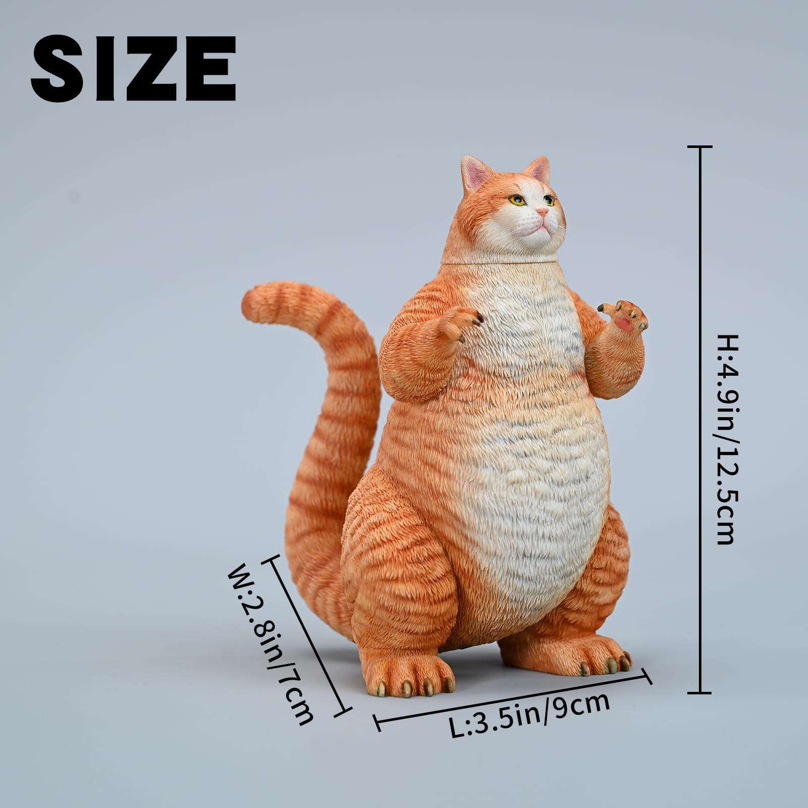 Amazon.com: MMOS X JXK Catzilla Statue for Home Decor, Meowzilla