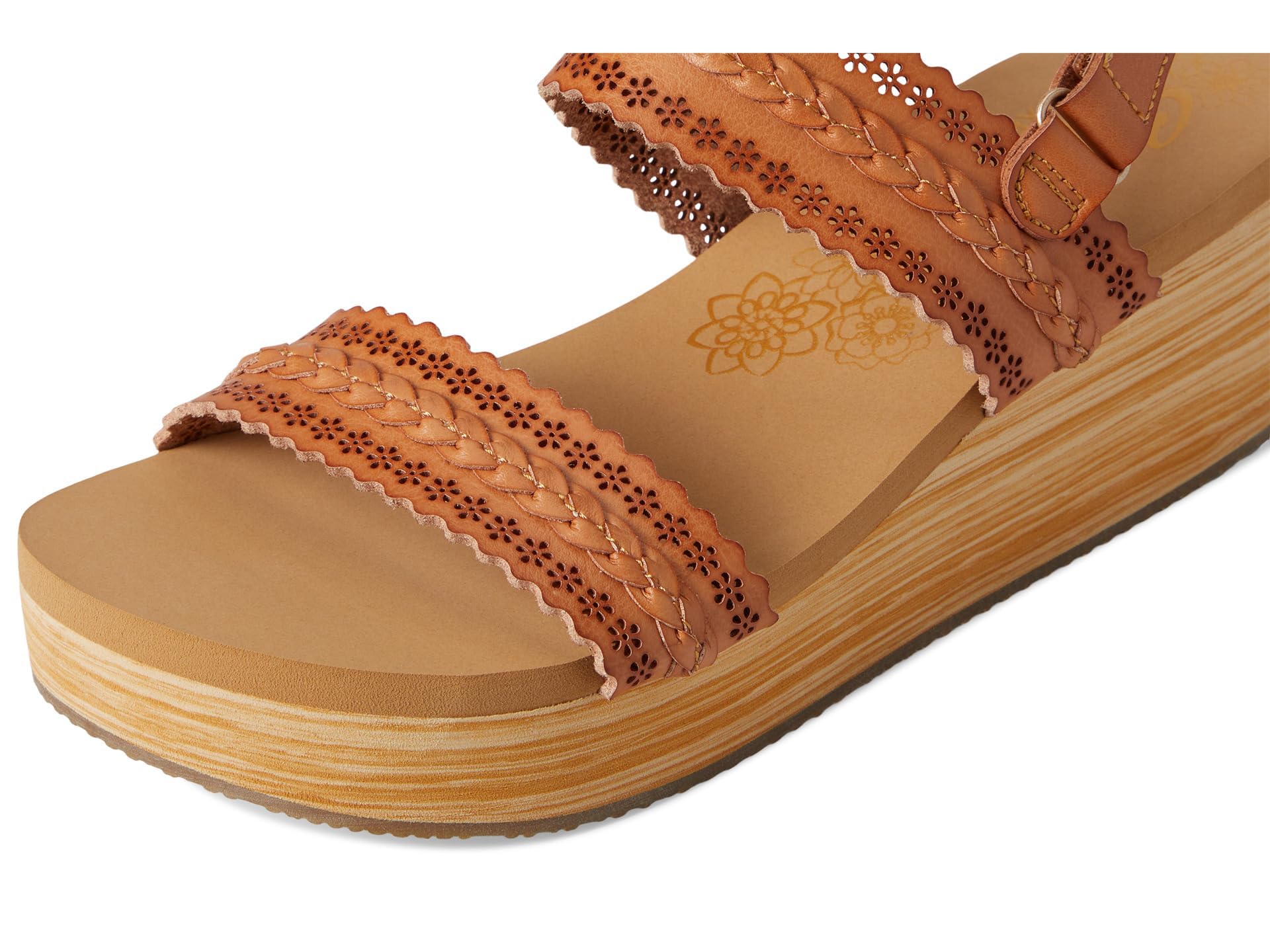 Skechers Damskie sandały na koturnie Summers-Coastal Spacer