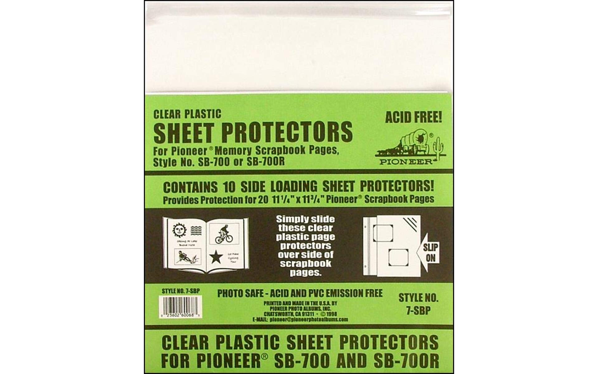 11x17 Sheet Protector - Holds 11x17 Sheets - Pack Of 25 - View #2