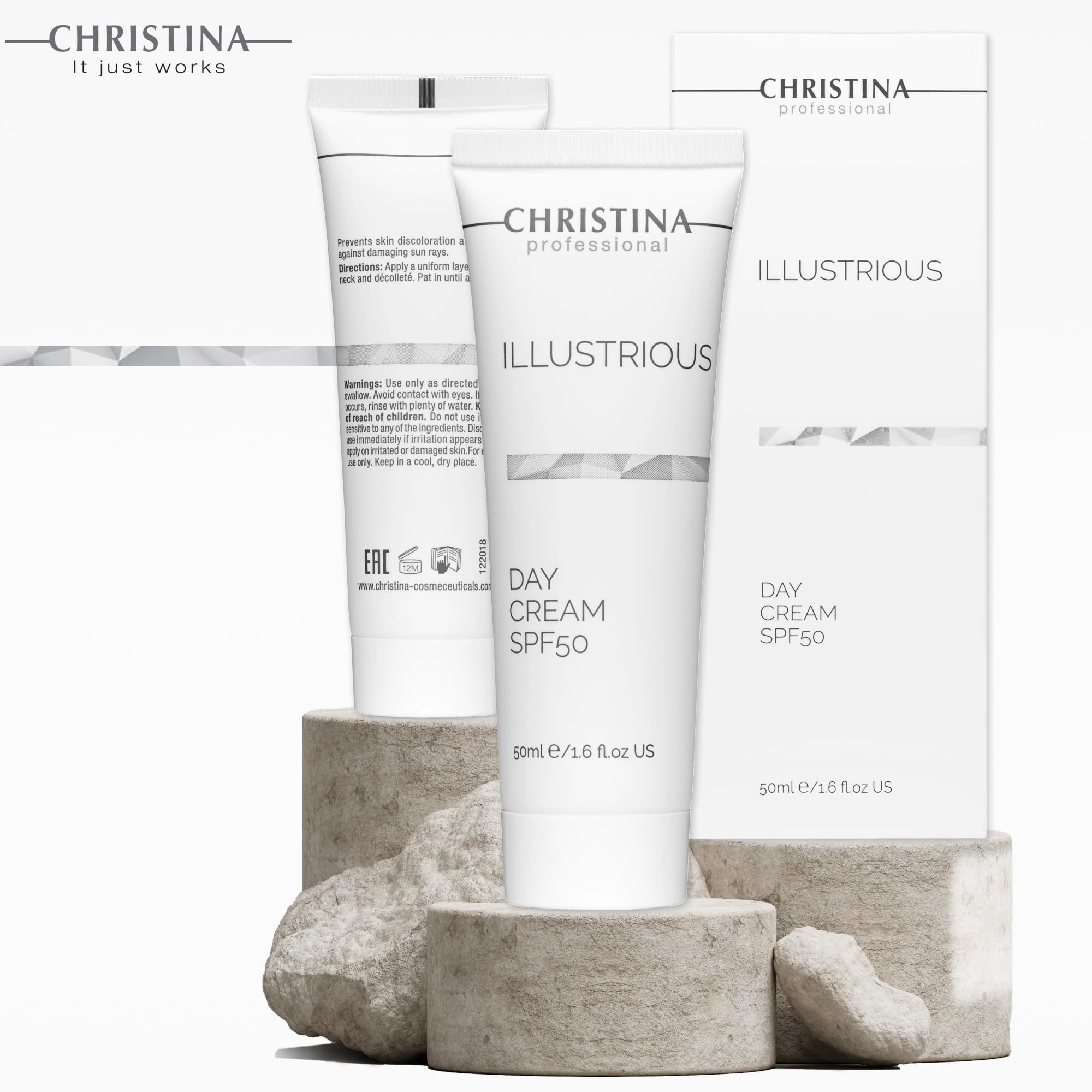 フェイスクリーム CHRISTINA ILLUSTRIOUS DAY CREAM SPF50